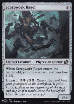 画像1: 屑鉄造りの憤怒獣/Scrapwork Rager 【英語版】 [BRO-灰List]
