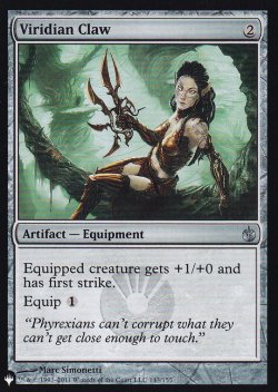 画像1: ヴィリジアンの爪/Viridian Claw 【英語版】 [MBS-灰List]