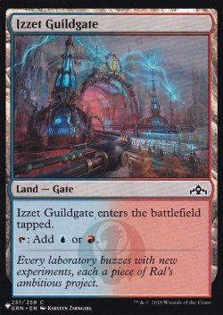 画像1: イゼットのギルド門/Izzet Guildgate 【英語版】 [GRN-土地List]