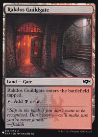 ラクドスのギルド門/Rakdos Guildgate 【英語版】 [RNA-土地List]
