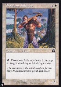 弩弓歩兵/Crossbow Infantry 【英語版】 [MMQ-白List]