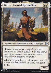 太陽に祝福されしダクソス/Daxos, Blessed by the Sun 【英語版】 [THB-白List]
