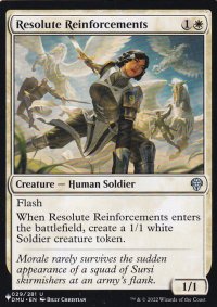 毅然たる援軍/Resolute Reinforcements 【英語版】 [DMU-白List]