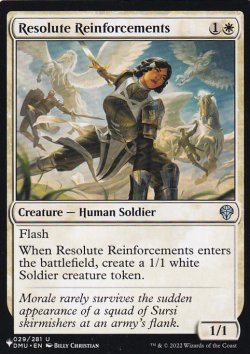 画像1: 毅然たる援軍/Resolute Reinforcements 【英語版】 [DMU-白List]