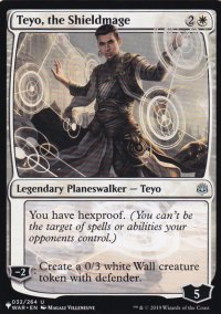 盾魔道士、テヨ/Teyo, the Shieldmage 【英語版】 [WAR-白List]