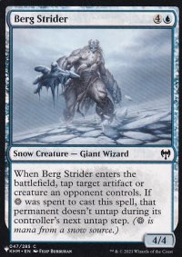 氷山の徘徊者/Berg Strider 【英語版】 [KHM-青List]
