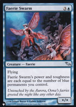 画像1: 群がるフェアリー/Faerie Swarm 【英語版】 [SHM-青List]