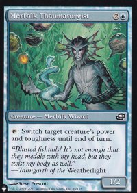 マーフォークの秘術師/Merfolk Thaumaturgist 【英語版】 [PLC-青List]
