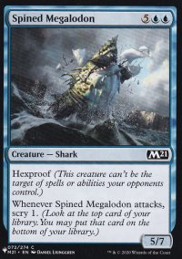 有刺メガロドン/Spined Megalodon 【英語版】 [M21-青List]