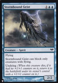 嵐縛りの霊/Stormbound Geist 【英語版】 [DKA-青List]
