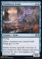 暴風のドレイク/Windstorm Drake 【英語版】 [RNA-青List]