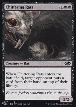 画像1: 騒がしいネズミ/Chittering Rats 【英語版】 [J22-黒List]