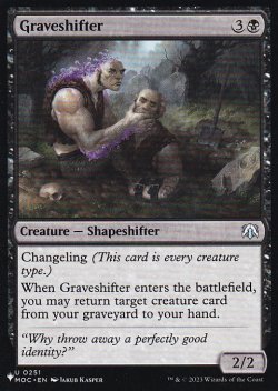 画像1: 墓変わり/Graveshifter 【英語版】 [MOC-黒List]