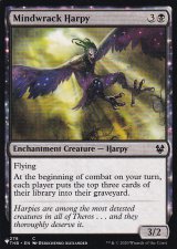 精神潰しのハーピー/Mindwrack Harpy 【英語版】 [THB-黒List]