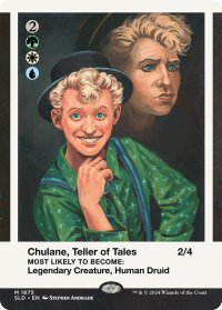 伝承の語り部、チュレイン/Chulane, Teller of Tales 【英語版】 [SLD-金MR]