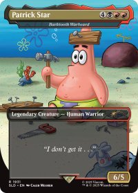 Patrick Star 【英語版】 [SLD-金R]