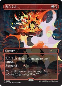 裂け目の稲妻/Rift Bolt 【英語版】 [SLD-赤R]