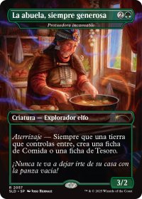 La abuela, siempre generosa 【スペイン語版】 [SLD-緑R]