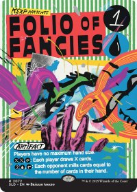 空想の書物/Folio of Fancies 【英語版】 [SLD-青R]
