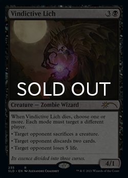 画像1: 執念深いリッチ/Vindictive Lich No.235 【英語版】 [SLD-黒R]