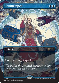 画像1: 対抗呪文/Counterspell No.2497 【英語版】 [SLD-青R]