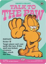 Talk to the Paw 【英語版】 [SLD-白R]