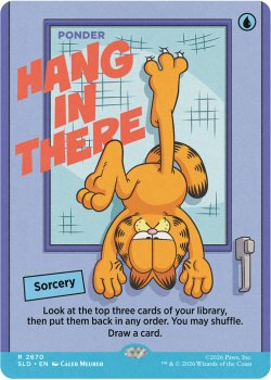 画像1: Hang in There 【英語版】 [SLD-青R]