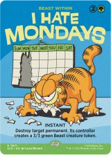 I Hate Mondays 【英語版】 [SLD-緑R]