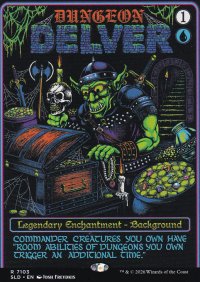 ダンジョン探検家/Dungeon Delver 【英語版】 [SLD-青R]