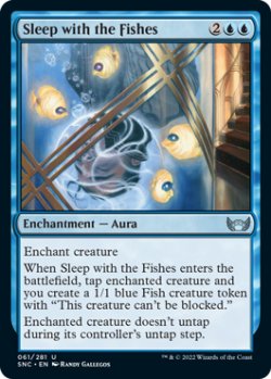 画像1: 魚の餌になる/Sleep with the Fishes 【英語版】 [SNC-青U]
