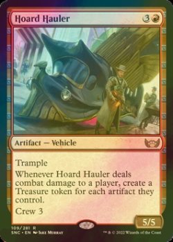 画像1: [FOIL] 貯めこむ運び屋/Hoard Hauler 【英語版】 [SNC-赤R]