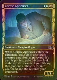 [FOIL] 死体鑑定士/Corpse Appraiser No.302 (ショーケース版) 【英語版】 [SNC-金U]