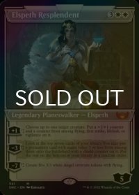 [FOIL] 華やいだエルズペス/Elspeth Resplendent No.341 (ショーケース・海外産ブースター版) 【英語版】 [SNC-白MR]