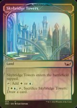 [FOIL] 天橋塔/Skybridge Towers (ショーケース版) 【英語版】 [SNC-土地C]