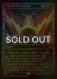 [FOIL] 豪火を放て/Unleash the Inferno No.402 (ショーケース版・箔押し仕様) 【英語版】 [SNC-金R]