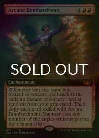 [FOIL] 秘儀の砲撃/Arcane Bombardment (拡張アート版) 【英語版】 [SNC-赤MR]