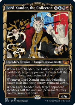 画像1: 蒐集家、ザンダー卿/Lord Xander, the Collector (ショーケース版) 【英語版】 [SNC-金MR]