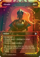 [FOIL] 削剥/Abrade (ショーケース版) 【英語版】 [SOA-赤U]