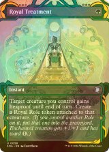 [FOIL] 王のもてなし/Royal Treatment (ショーケース版) 【英語版】 [SOA-緑U]