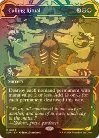 [FOIL] 選別の儀式/Culling Ritual (ショーケース・海外産ブースター版) 【英語版】 [SOA-金R]