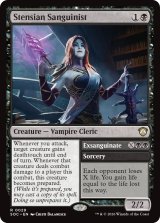 ステンシアの鮮血術師/Stensian Sanguinist 【英語版】 [SOC-黒R]
