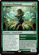 ヤヴィマヤの花賢人/Yavimaya Bloomsage 【英語版】 [SOC-緑R]