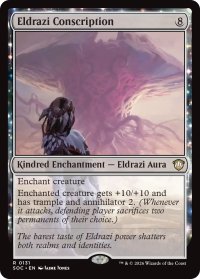 エルドラージの徴兵/Eldrazi Conscription 【英語版】 [SOC-無R]