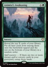 精霊信者の覚醒/Animist's Awakening 【英語版】 [SOC-緑R]