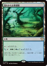 溢れかえる果樹園/Flooded Grove 【日本語版】 [SOC-土地R]
