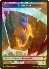 [FOIL] エレメンタル/ELEMENTAL NO.021 & ファイレクシアン・マイア/PHYREXIAN MYR 【英語版】 [SOC-トークン]