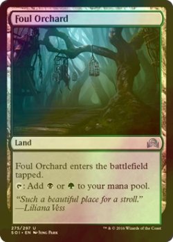 画像1: [FOIL] 穢れた果樹園/Foul Orchard 【英語版】 [SOI-土地U]