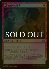 [FOIL] 皮膚への侵入/Skin Invasion 【日本語版】 [SOI-赤U]