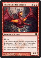 蔵製錬のドラゴン/Hoard-Smelter Dragon 【英語版】 [SOM-赤R]