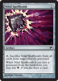 虚無の呪文爆弾/Nihil Spellbomb 【英語版】 [SOM-灰C]